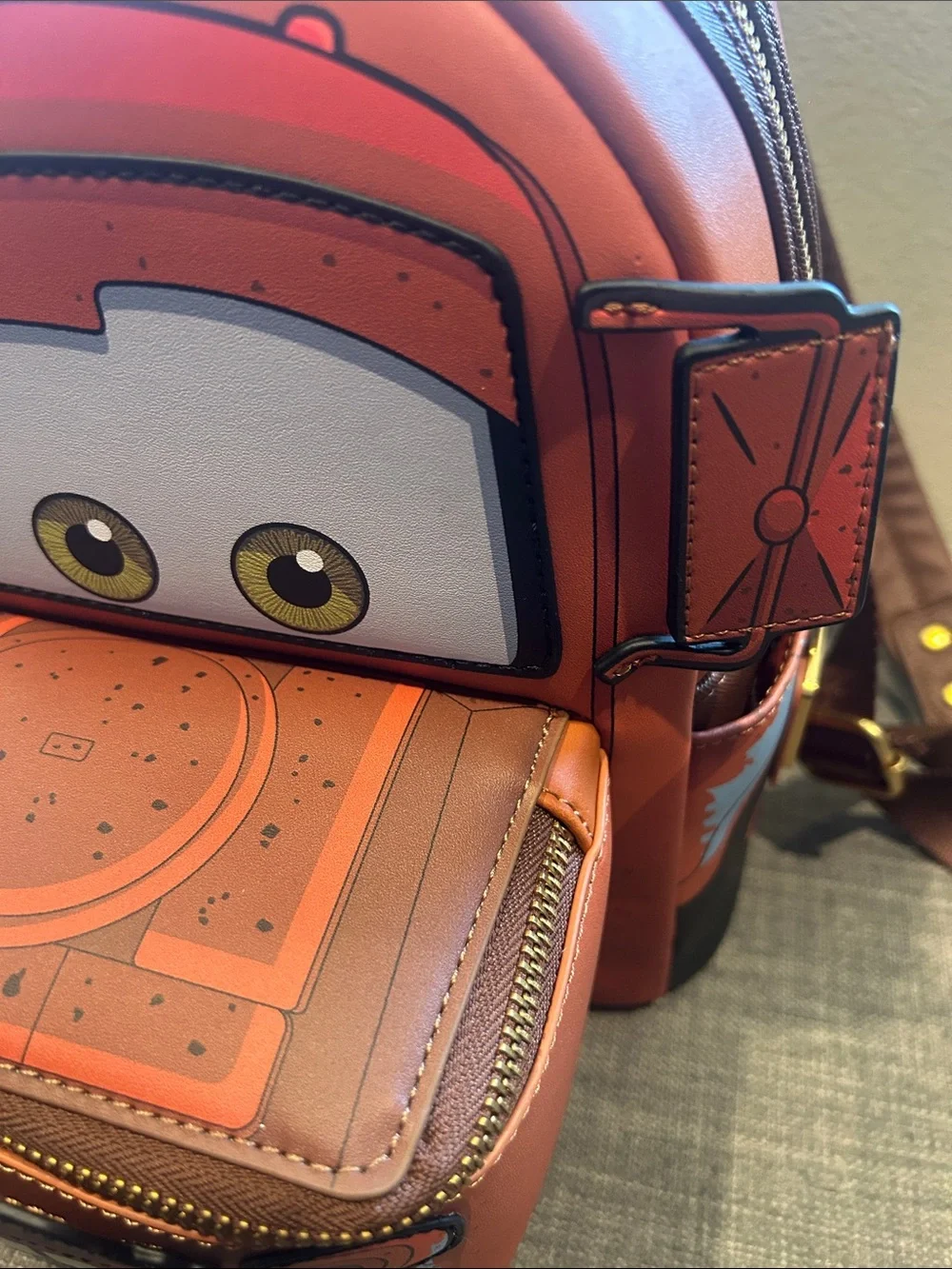 RARE light up Mater Loungefly Backpack